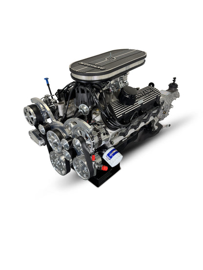 BluePrint Engines Ford Small Block Compatible 347 C.I. Standard Edition - TKX Manual Transmission - Polished Pulley Kit - Carbureted