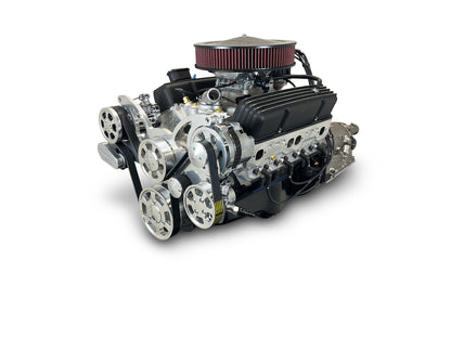 BluePrint Engines GM Small Block Compatible 383 C.I. Standard Edition - 700R4 Automatic Transmission - Polished Pulley Kit - Fuel Injected