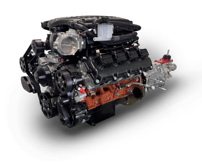 BluePrint Engines Chrysler Hemi Compatible 426 C.I. Standard Edition - T56 Manual Transmission - Black Pulley Kit - Supercharged