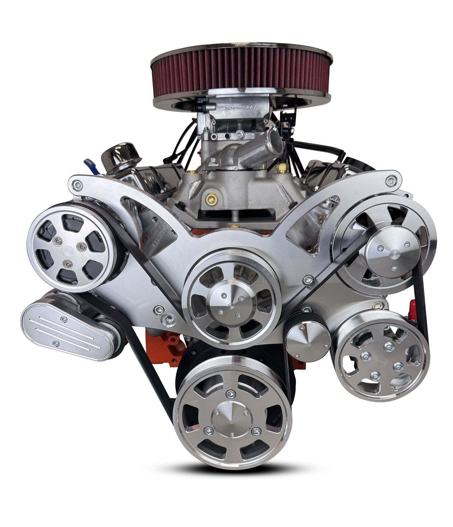 BluePrint Engines GM Small Block Compatible 427 C.I. Standard Edition - 700R4 Automatic Transmission - Polished Pulley Kit - Fuel Injected