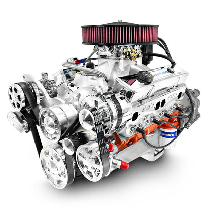BluePrint Engines GM Small Block Compatible 454 C.I. Standard Edition - 700R4 Automatic Transmission - Polished Pulley Kit - Fuel Injected