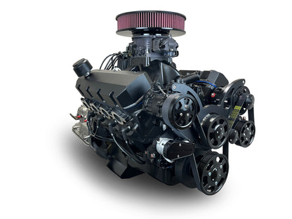 BluePrint Engines GM Big Block Compatible 632 C.I. Blackout Edition - 4L80E Automatic Transmission - Black Pulley Kit - Fuel Injected