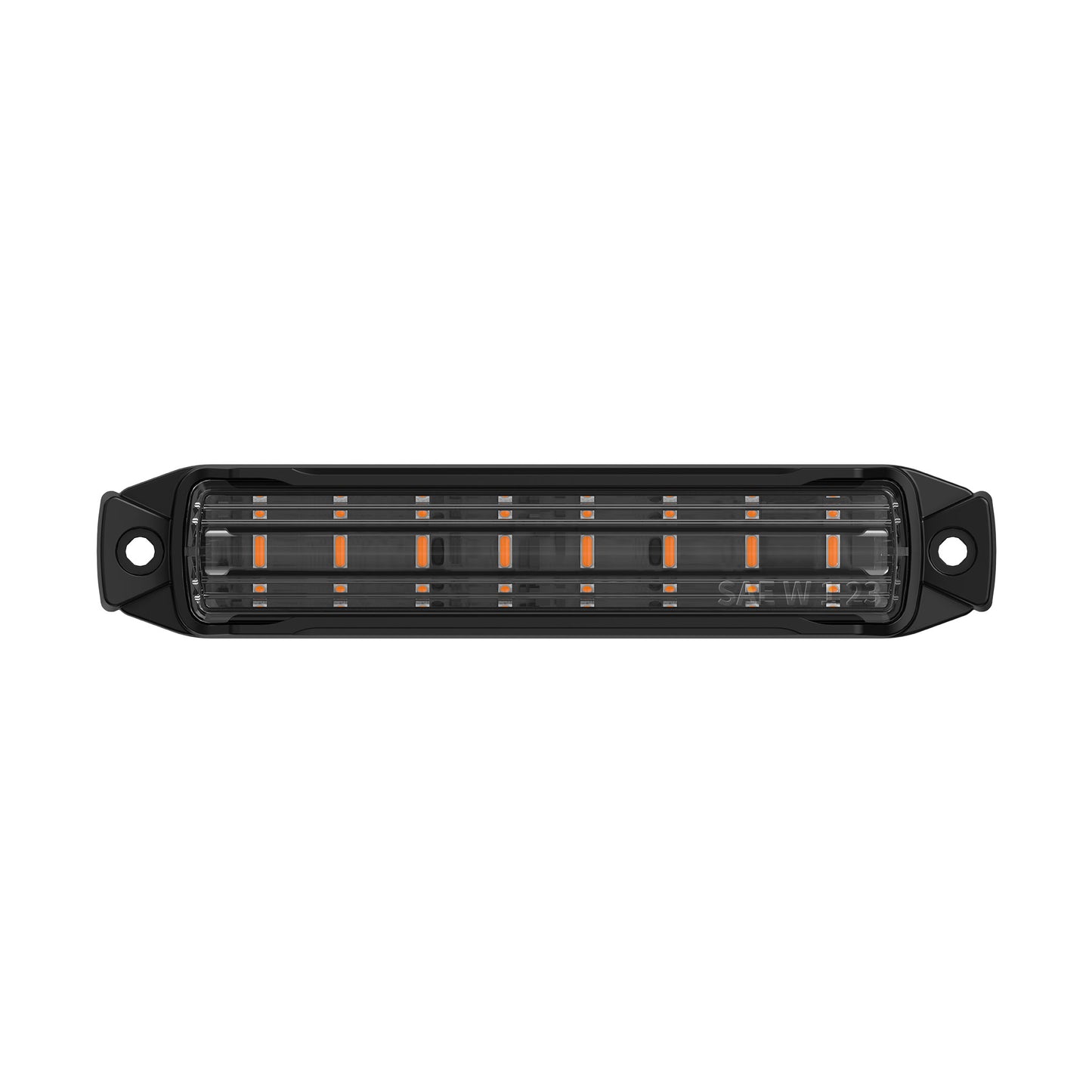 BUILTBRIGHT BB6010A Work Bar Strobe 4 - 4" LED Strobe Light Amber (1 EA)