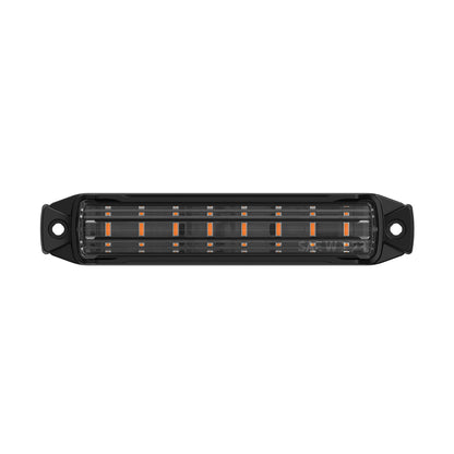 BUILTBRIGHT BB6010A Work Bar Strobe 4 - 4" LED Strobe Light Amber (1 EA)