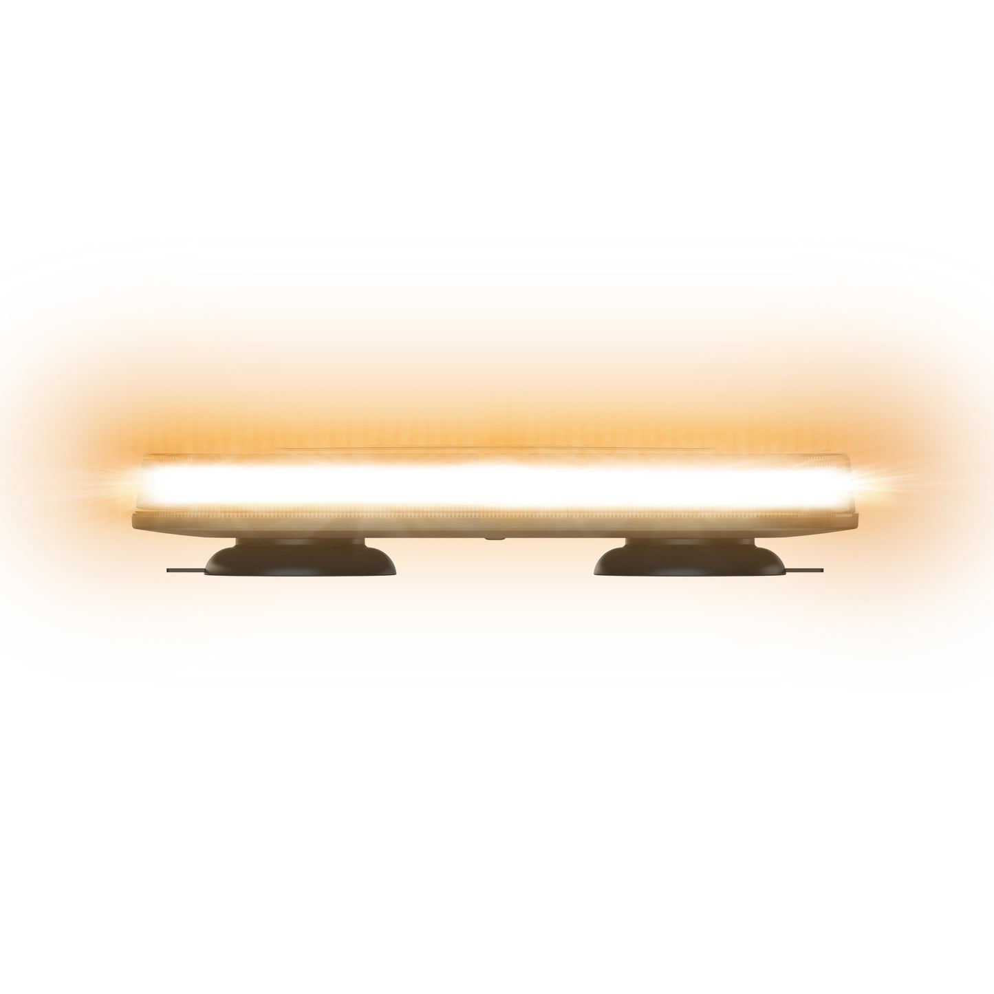 BUILTBRIGHT BB6011B Work Bar Strobe 15 - LED Mini Bar Amber/White (1 EA)