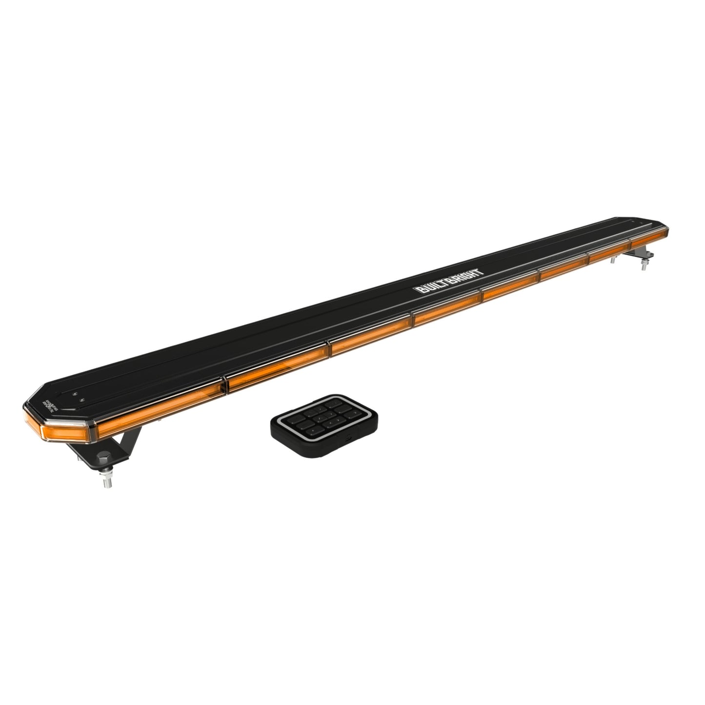 BUILTBRIGHT BB6105B Work Bar Strobe 51 - 51" LED Strobe Light Bar Amber/White (1 EA)