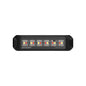 BUILTBRIGHT BB6110E Work Bar Strobe 4 Slim - 4" Low-Profile LED Strobe Light Amber/Red (1 EA)