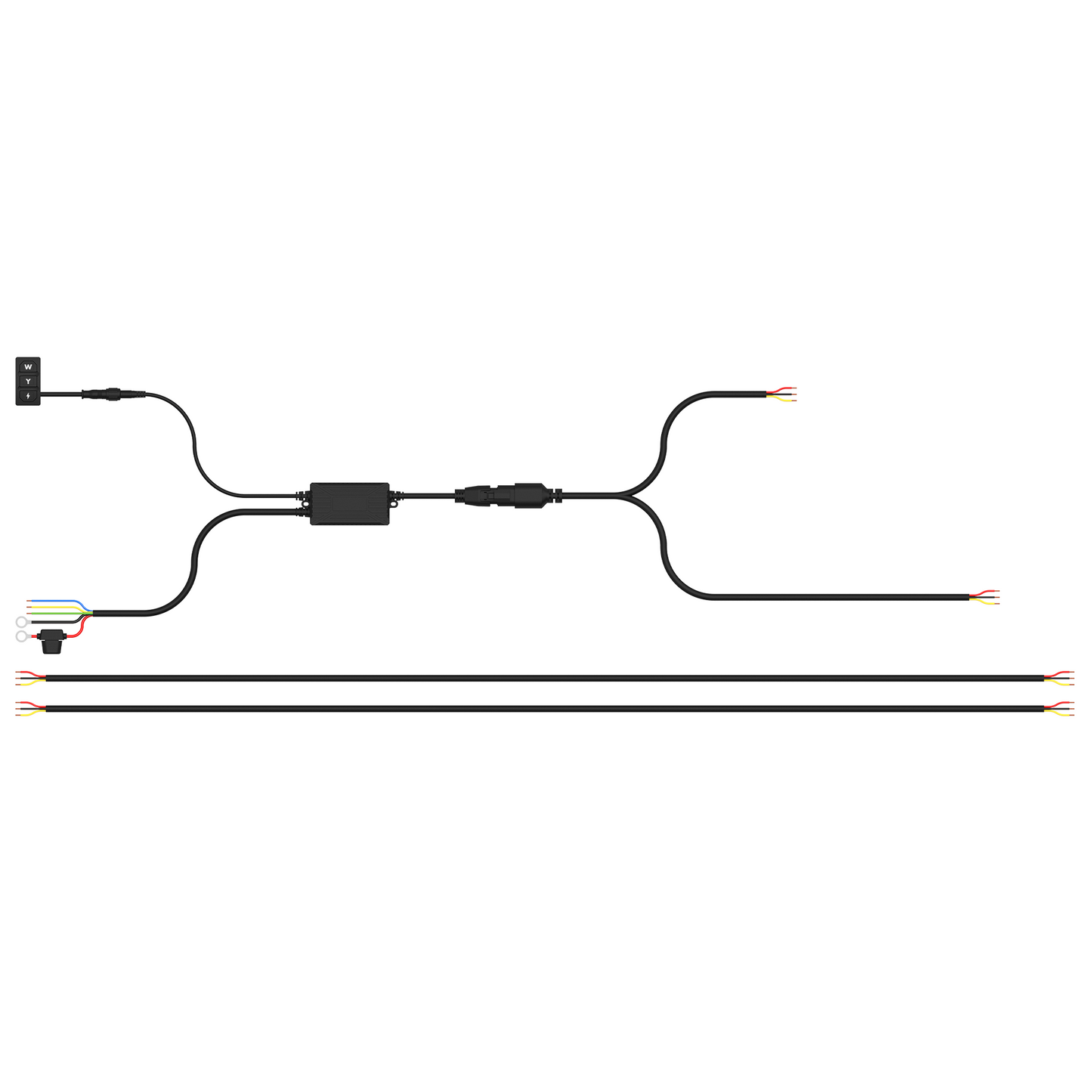 BUILTBRIGHT BB84042 WorkLink™ Harness - For 2 Dual-Color Work Lights (1 EA)