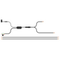 BUILTBRIGHT BB84042 WorkLink™ Harness - For 2 Dual-Color Work Lights (1 EA)