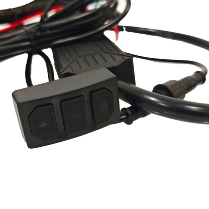 BUILTBRIGHT BB84044 WorkLink™ Harness - For 4 Dual-Color Work Lights (1 EA)