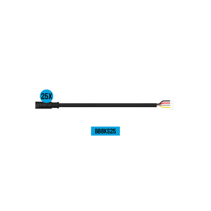 BUILTBRIGHT BB8KS25 StrobeLink® Conversion Pigtail (25 EA)