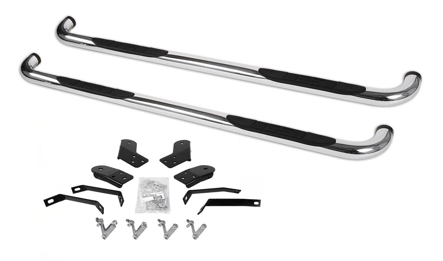 Big Country Truck Accessories 370454 - 3" Round Side Bars - Polished