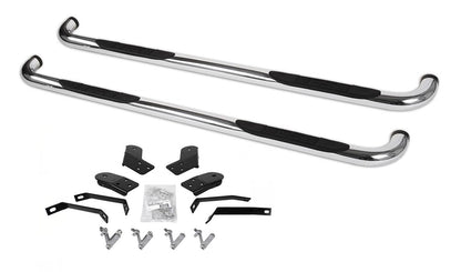 Big Country Truck Accessories 370454 - 3" Round Side Bars - Polished