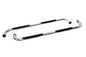 Big Country Truck Accessories 372274 - 3" Round Classic Side Bars With Mounting Bracket Kit - Polished Stainless Steel