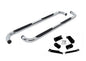 Big Country Truck Accessories 372763 - 3" Round Classic Side Bars With Mounting Bracket Kit - Chrome