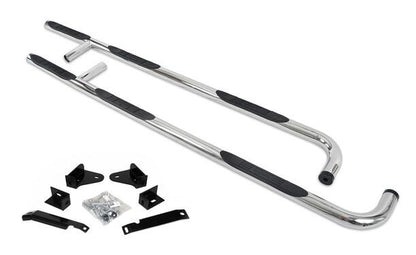 Big Country Truck Accessories - 373014 - 3in Round Wheel-to-Wheel Side Bars