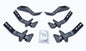 Big Country Truck Accessories 392295 - WIDESIDER Side Bars - BRACKET KIT ONLY - Textured Black