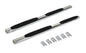 Big Country Truck Accessories 39407166 - 4" WIDESIDER Platinum Side Bars - BARS ONLY - Polished Stainless Steel