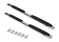 Big Country Truck Accessories 394032716 - 4" WIDESIDER Platinum Side Bars With Mounting Bracket Kit - Polished Stainless Steel