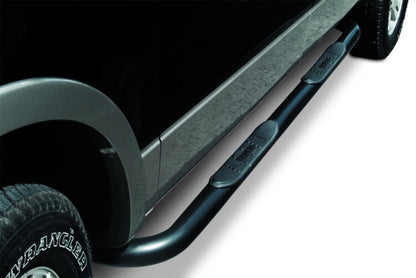 Big Country Truck Accessories 372761 - 3" Round Side Bars - Black