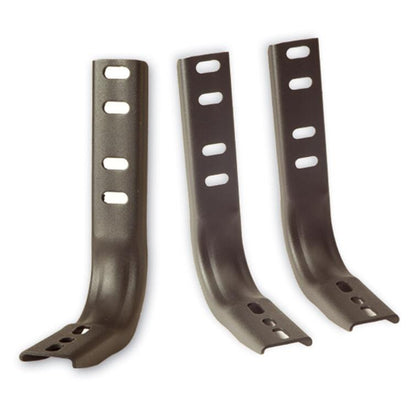 Big Country Truck Accessories 391885 - Brackets For 4" 5" & 6" WIDESIDER Bars - Cab Length - Textured Black