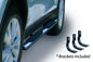 Big Country Truck Accessories 394055716 - 4" WIDESIDER Platinum Side Bars With Mounting Bracket Kit - Polished Stainless Steel