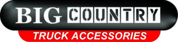 Big Country Truck Accessories 370301 - 3" Round Classic Side Bars With Mounting Bracket Kit - Black Powdercoat