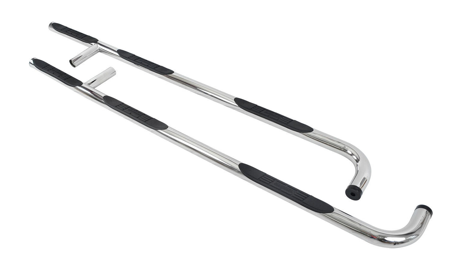 Big Country Truck Accessories - 373044 - BIG COUNTRY 3in Round Wheel To Wheel Side Bars. Polished Stainless Steel