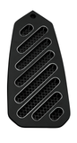 Door Jamb Vent For 1968 - 1969 Chevy Camaro  Black Onyx