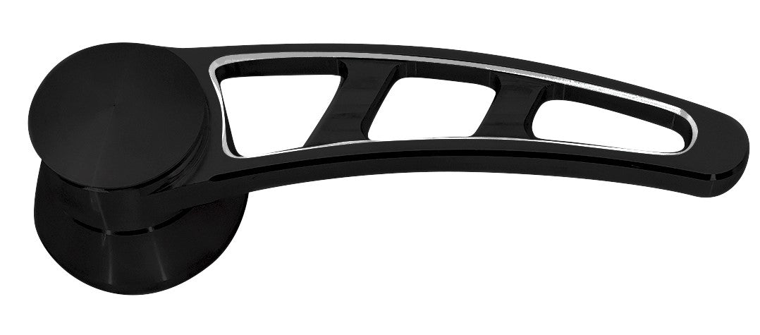 Universal Door Handle For Pre-1948 GM; Black Onyx; Slotted
