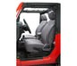 Seat Covers - Jeep '07-12 Wrangler JK; Front (Charcoal)