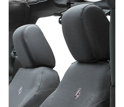 Seat Covers - Jeep '07-12 Wrangler JK; Front (Black Diamond)
