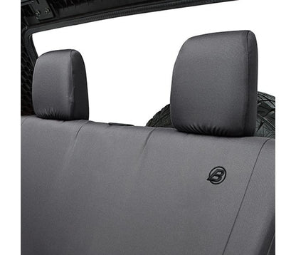 Seat Covers - Jeep '08-12 Wrangler JK 4-Door; Rear (Black Diamond)