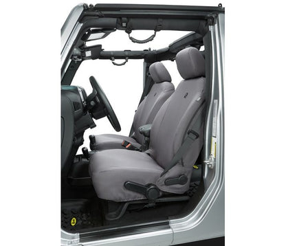 Seat Covers - Jeep '13-18 Wrangler JK; Front (Charcoal)