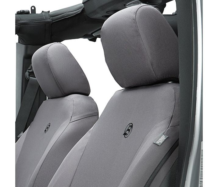 Seat Covers - Jeep '13-18 Wrangler JK; Front (Charcoal)