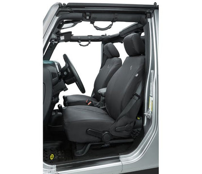 Seat Covers - Jeep '13-18 Wrangler JK; Front (Black Diamond)