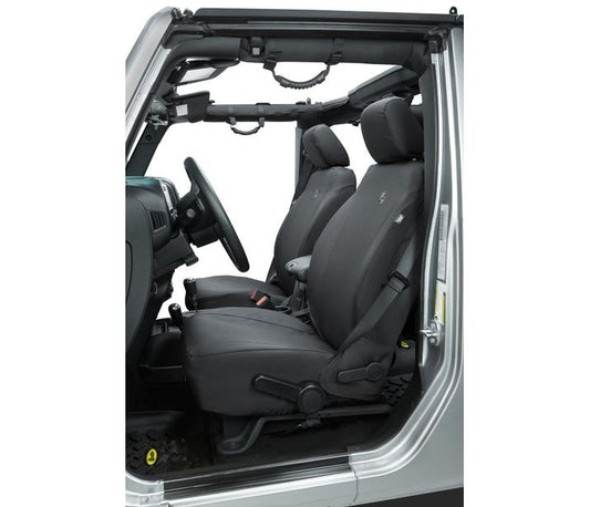 Seat Covers - Jeep '13-18 Wrangler JK; Front (Black Diamond)