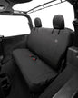 Seat Covers - Jeep '18-2023 Wrangler JL 2-Door; Rear (Black Diamond)