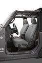 Seat Covers - Jeep '18-26 Wrangler JL 2-Door; Front (Charcoal)