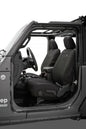 Seat Covers - Jeep '18-26 Wrangler JL 2-Door; Front (Black Diamond)