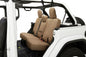 Seat Covers - Jeep '18-2023 Wrangler JL 4-Door; Exc. 4XE; Rear W/o Fold Down Arm Rest (Tan)