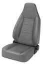 Trailmax II Sport Seat - Jeep '76-86 CJ7 / 87-95 Wrangler YJ / 97-06 Wrangler TJ; Front (All Vinyl; Charcoal/Gray)