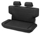 Trailmax II Fold-N-Tumble Seat - Jeep '97-06 Wrangler TJ; Rear (All Vinyl; Black Denim)