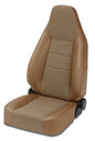 Trailmax II Sport Seat - Jeep '76-86 CJ7 / 87-95 Wrangler YJ / 97-06 Wrangler TJ; Front (Center Fabric Insert; Spice)