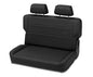 Trailmax II Fold-N-Tumble Seat - Jeep '55-83 CJ5 / '76-86 CJ7 / '87-95 Wrangler YJ; Rear (All Vinyl; Black Denim)