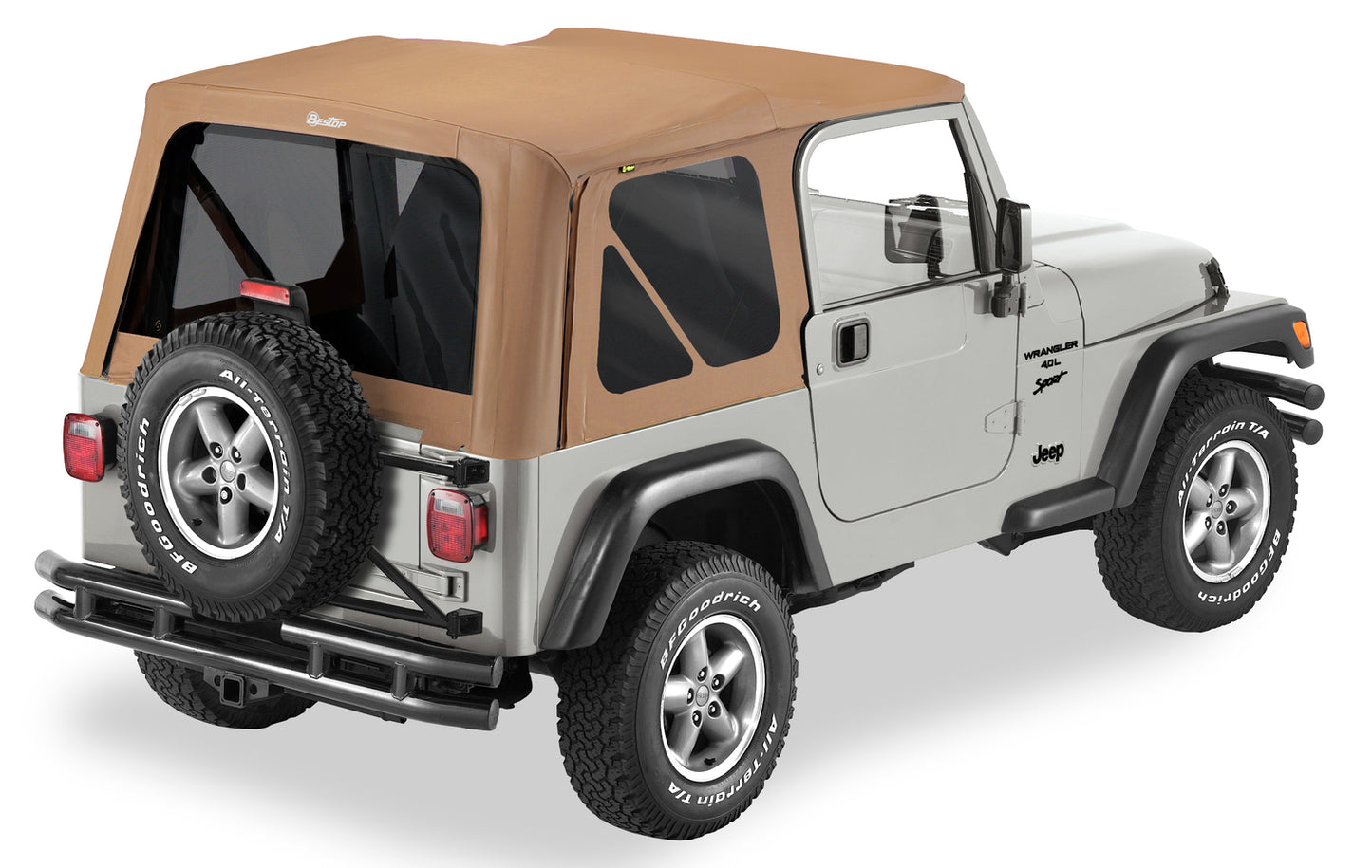 Replace-A-Top For OEM - Jeep '97-02 Wrangler TJ (Spice; Tinted Windows; No Door Skins Included)