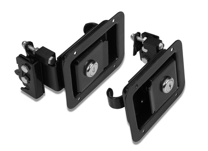 Door Handle Latches - Jeep '87-95 Wrangler YJ (Black)