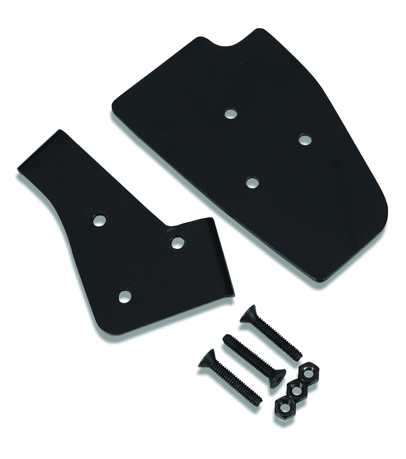 Door Mirror Brackets - Jeep '76-86 CJ7 / '87-95 Wrangler YJ / '97-06 Wrangler TJ (Black  Factory Soft Top)