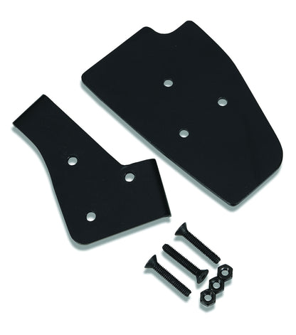 Door Mirror Brackets - Jeep '76-86 CJ7 / '87-95 Wrangler YJ / '97-06 Wrangler TJ (Black  Factory Soft Top)