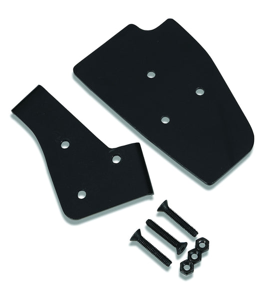 Door Mirror Brackets - Jeep '76-86 CJ7 / '87-95 Wrangler YJ / '97-06 Wrangler TJ (Black  Factory Hardtop)